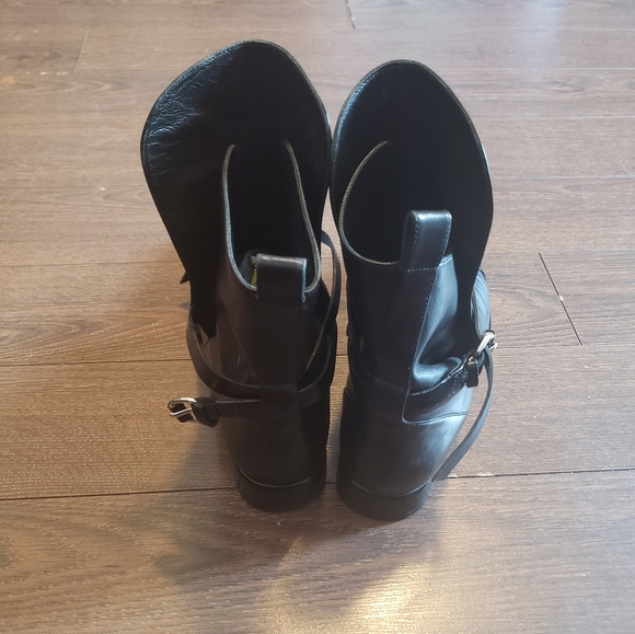 Alexander Wang Side Buckle closure Leather Boots - Picture 4 of 15